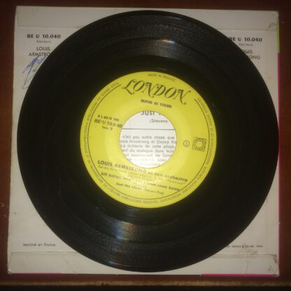 Louis Armstrong - Millionnaire de 5 Sous (7"EP France 1960) vg+/vg+ - Image 4