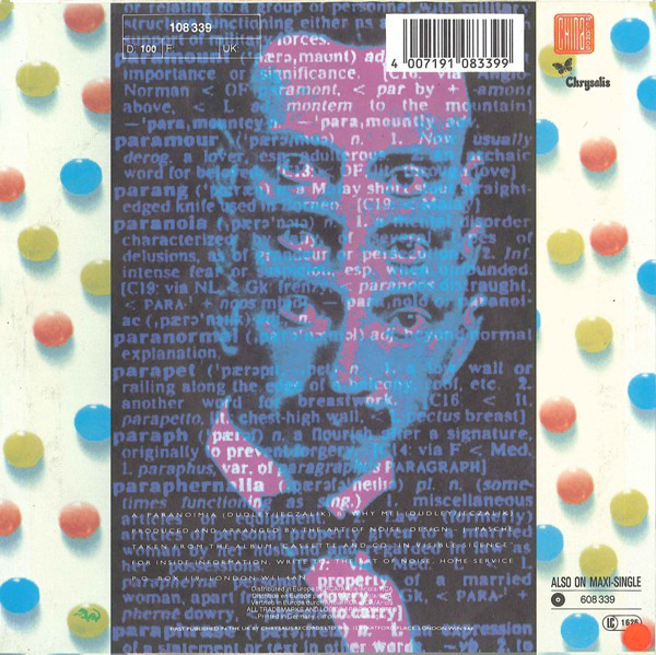 The Art of Noise - Paranoimia (7"si Germany 1986) - Image 2