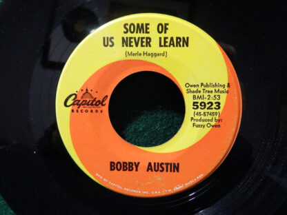 Bobby Austin - Feet Keep Walking (7"si US 1967) - Image 2