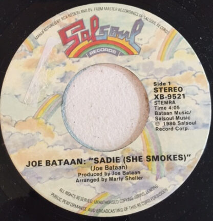 Joe Bataan - Sadie (She Smokes) 7"si NL 1980 - Image 3