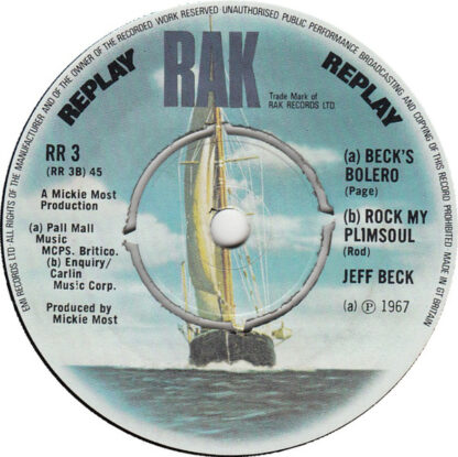 Jeff Beck - Hi Ho Silver Lining (7"EP UK 1973 re-release) - Image 2