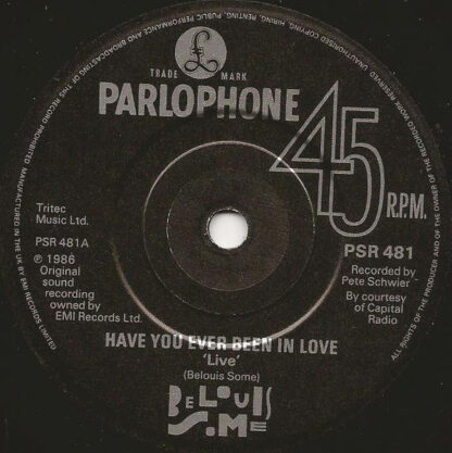 Belouis Some - Have You Ever Been in Love / Jerusalem (2x 7"si UK 1986) 1st single = missing - Image 4