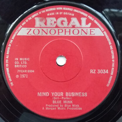 Blue Mink - The Banner Man (7"si UK 1971) - Image 2