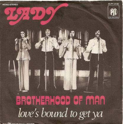 Brotherhood of Man - Lady (7"si NL 1974)