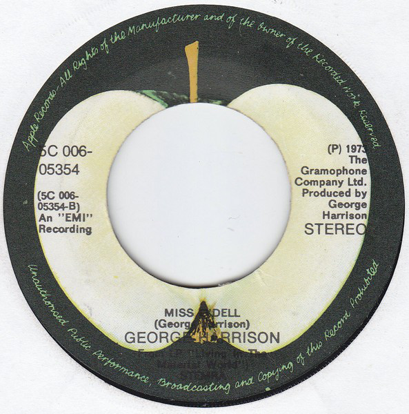 George Harrison - Give Me Love (Give Me Peace on Earth) 7"si NL 1973 Beatles'-label Apple - Image 2