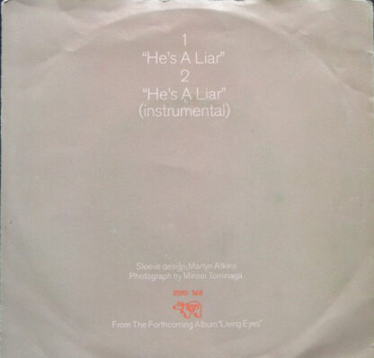 Bee Gees ‎– He's a Liar (7"si NL 1981) nm/vg++ - Image 2