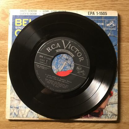 Harry Belafonte ‎– Belafonte Sings of The Caribbean (7"EP Canada 1957) vg+/g+ - Image 3