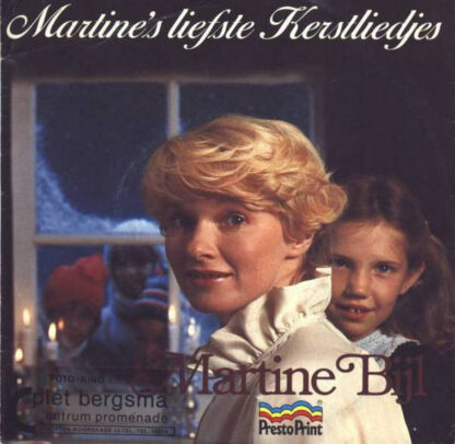 Martine Bijl ‎– Martine's Liefste Kerstliedjes (7"mini-lp NL 1980) vg+/vg