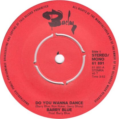 Barry Blue - Do You Wanna Dance (7"si NL 1973) - Image 3