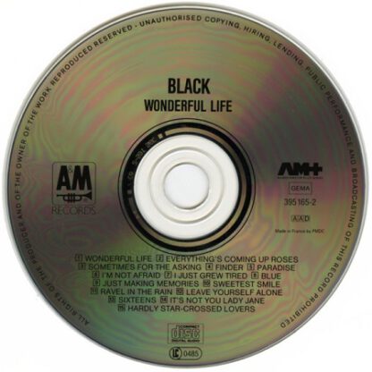 Black ‎– Wonderful Life (CD France 1987) - Image 3