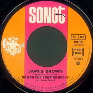 James Brown – Bring It On... Bring It On (7"si France 1983) - Image 4