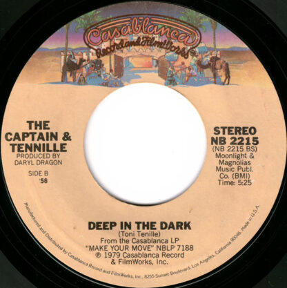 Captain & Tennille ‎– Do That To Me One More Time (7"si US 1979) - Image 2