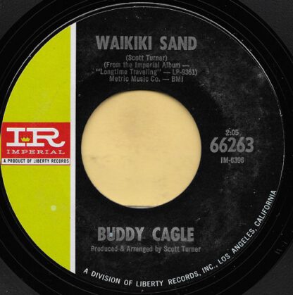 Buddy Cagle ‎– Cincinnati Stranger (7"si US 1967) - Image 2
