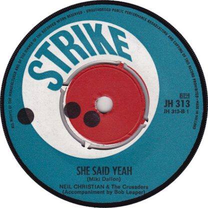 Neil Christian & The Crusaders ‎– Oops (7"si NL 1966) - Image 2