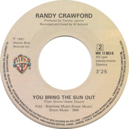 Randy Crawford ‎– You Might Need Somebody (7"si NL 1981) - Image 4
