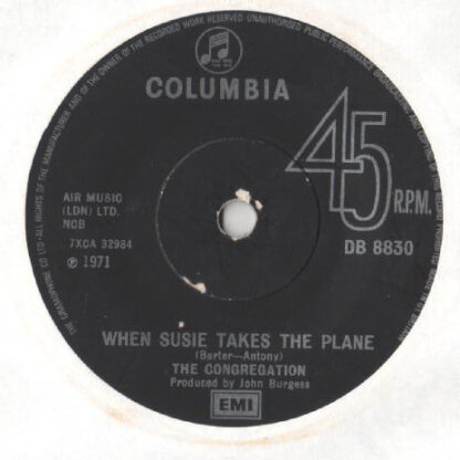 The Congregation ‎– Softly Whispering I Love You (7"si UK 1971) - Image 2