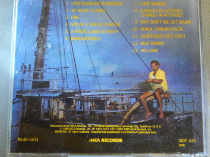 Jimmy Buffett ‎– Songs You Know By Heart - Jimmy Buffett's Greatest Hit(s) CD US 1990 Club Edition - Image 3