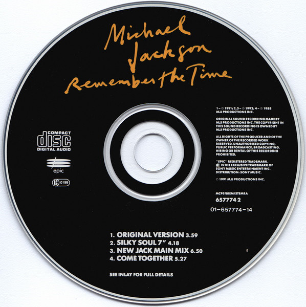 Michael Jackson – Remember the Time (CD-maxi si Austria 1992) nm/nm - Image 3