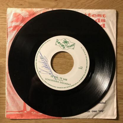 Sonorisima Siguaray ‎– Te Vas, Te Vas / Sabor y Ritmo (7"si Barbados 1977)
