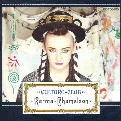Culture Club ‎– Karma Chameleon (7"si NL 1983) vg+/nm-