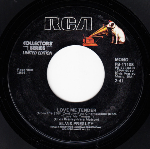 Elvis Presley – Love Me Tender / Anyway You Want Me (That's How I Will Be) 7"si US 1977 Limited Edition - Collector's Series nm/vg+ - Image 2
