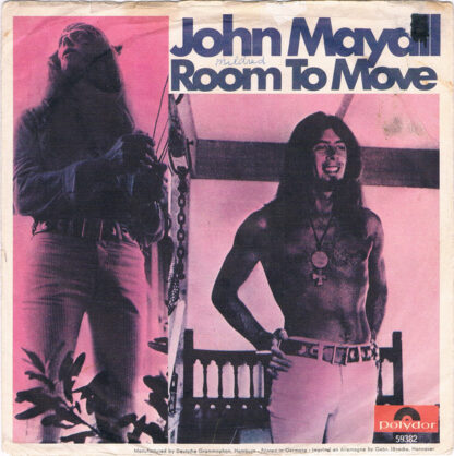 John Mayall ‎– Room To Move (7"si Germany 1970)