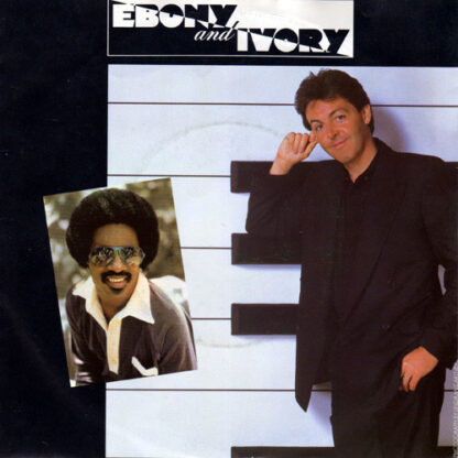 Paul McCartney & Stevie Wonder ‎– Ebony and Ivory (7"si NL 1982)