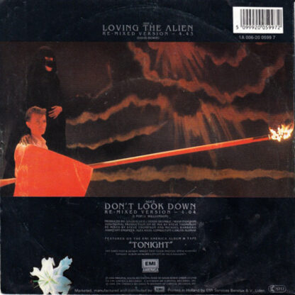 David Bowie ‎– Loving the Alien (Re·Mixed Version) 7"si NL 1984 nm/vg - Image 2