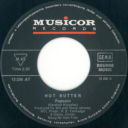 Hot Butter - Popcorn (7"si Germany 1972) nm/vg++ - Image 2