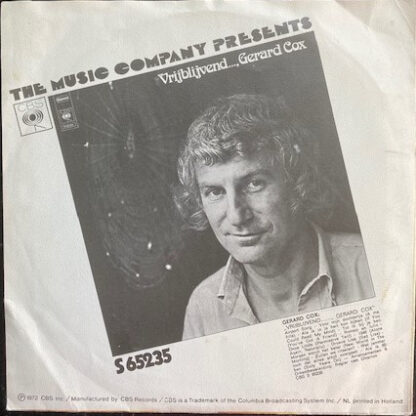 Gerard Cox ‎– 1948 (Alone Again Naturally) 7"si NL 1972 nm/vg++ Dutch lyrics by Kees van Kooten & Wim de Bie - Image 2