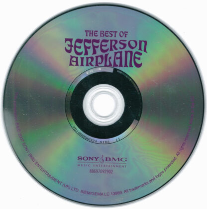 Jefferson Airplane ‎– The Best Of Jefferson Airplane (CD Germany 2007) - Image 3