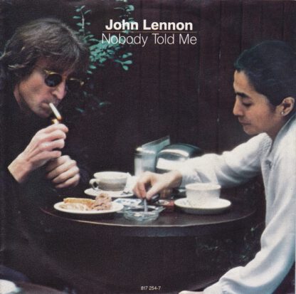 John Lennon ‎– Nobody Told Me (7"si NL 1983)