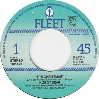 Antonio Fargas (Huggy Bear) ‎– It's Christmas (7"si NL 1980) - Image 2