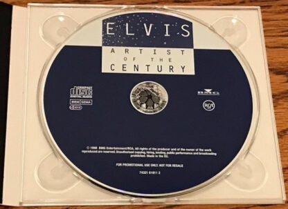Elvis Presley ‎– Artist of the Century (Promo-CD Germany 1998) - Image 2