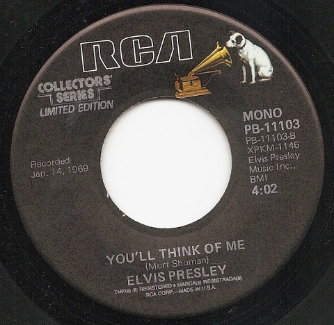 Elvis Presley – Suspicious Minds (7"si US 1977) Limited Edition - Collector's Series vg+++/nm - Image 3