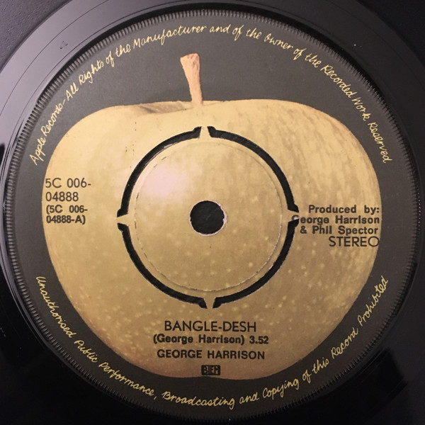 George Harrison – Bangle-Desh (7"si NL 1971)