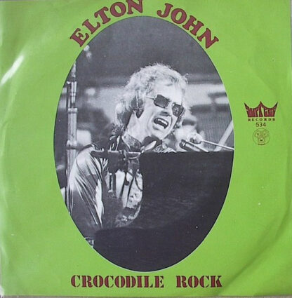 Elton John ‎– Crocodile Rock (7"si Belgium 1972) nm/vg++