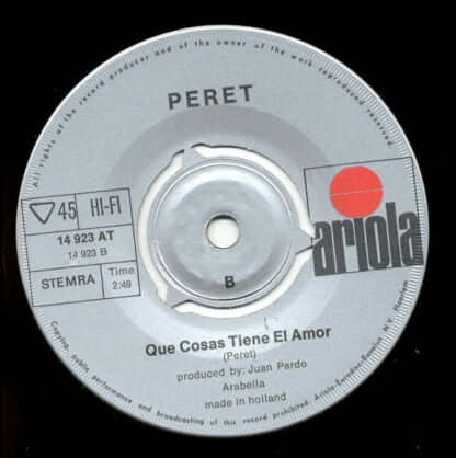 Peret ‎– Borriquito (7"si NL 1971) - Image 3
