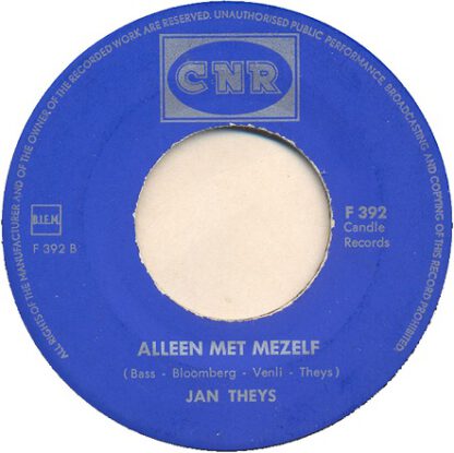 Jan Theys ‎– Het Leven Is een Hitparade (7"si NL 1966) - Image 4