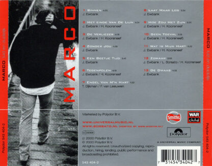 Marco Borsato ‎– Luid en Duidelijk (CD NL 2000) nm/mint - Image 2