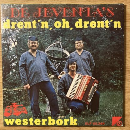 De Jeventa's ‎– Drent'n, Oh, Drent'n (7"si NL 1981) EXTREEM zeldzaam Piraten Toppertje!