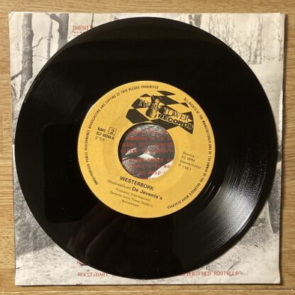De Jeventa's ‎– Drent'n, Oh, Drent'n (7"si NL 1981) EXTREEM zeldzaam Piraten Toppertje! - Image 4