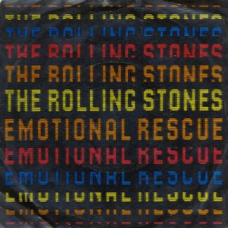 The Rolling Stones ‎– Emotional Rescue (7"si NL 1980) vg++/vg+