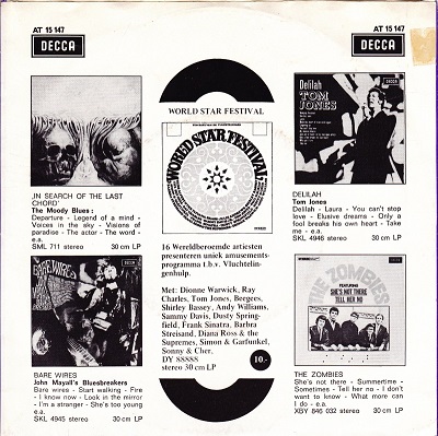 The Marmalade – Reflections Of My Life (7"si NL 1969) - Image 2