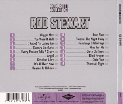 Rod Stewart ‎– Colour Collection (CD Europe 2007) - Image 2