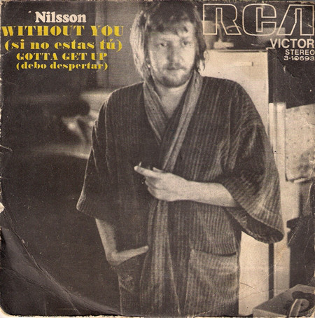 Nilsson – Without You (Si No Estás Tú) 7"si Spain 1972