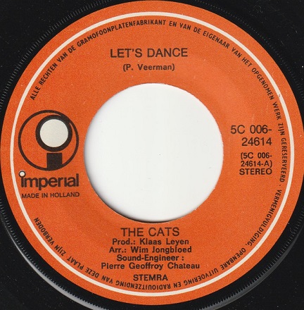 The Cats – Let's Dance (7"si NL 1972) nm/vg++ - Image 3