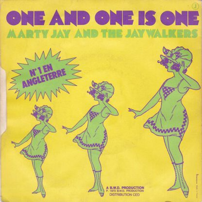 Marty Jay and The Jaywalkers ‎– See My Baby Jive (7"si France 1973) - Image 2