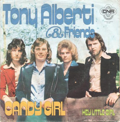 Tony Alberti & Friends ‎– Candy Girl (7"si NL 1974)
