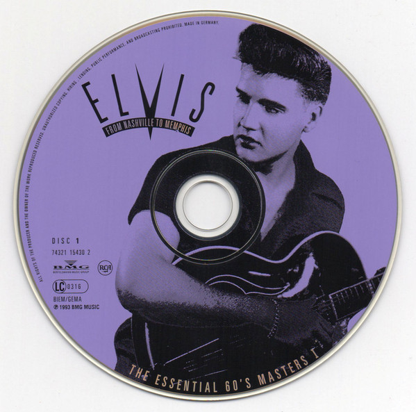 Elvis Presley – From Nashville to Memphis - The Essential 60's Masters I (5CD-box Germany 1993) - Image 4